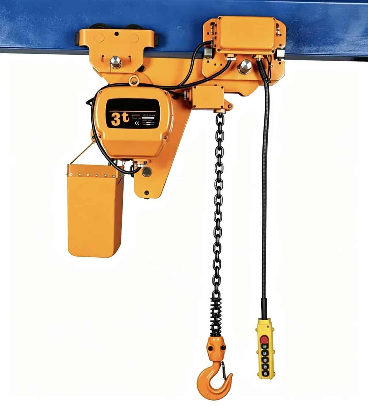 Low Headroom Electric Chain Hoist with Motor Trolley