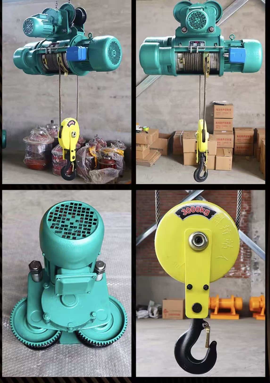 MD1 Double Speed Wire Rope Electric Hoist
