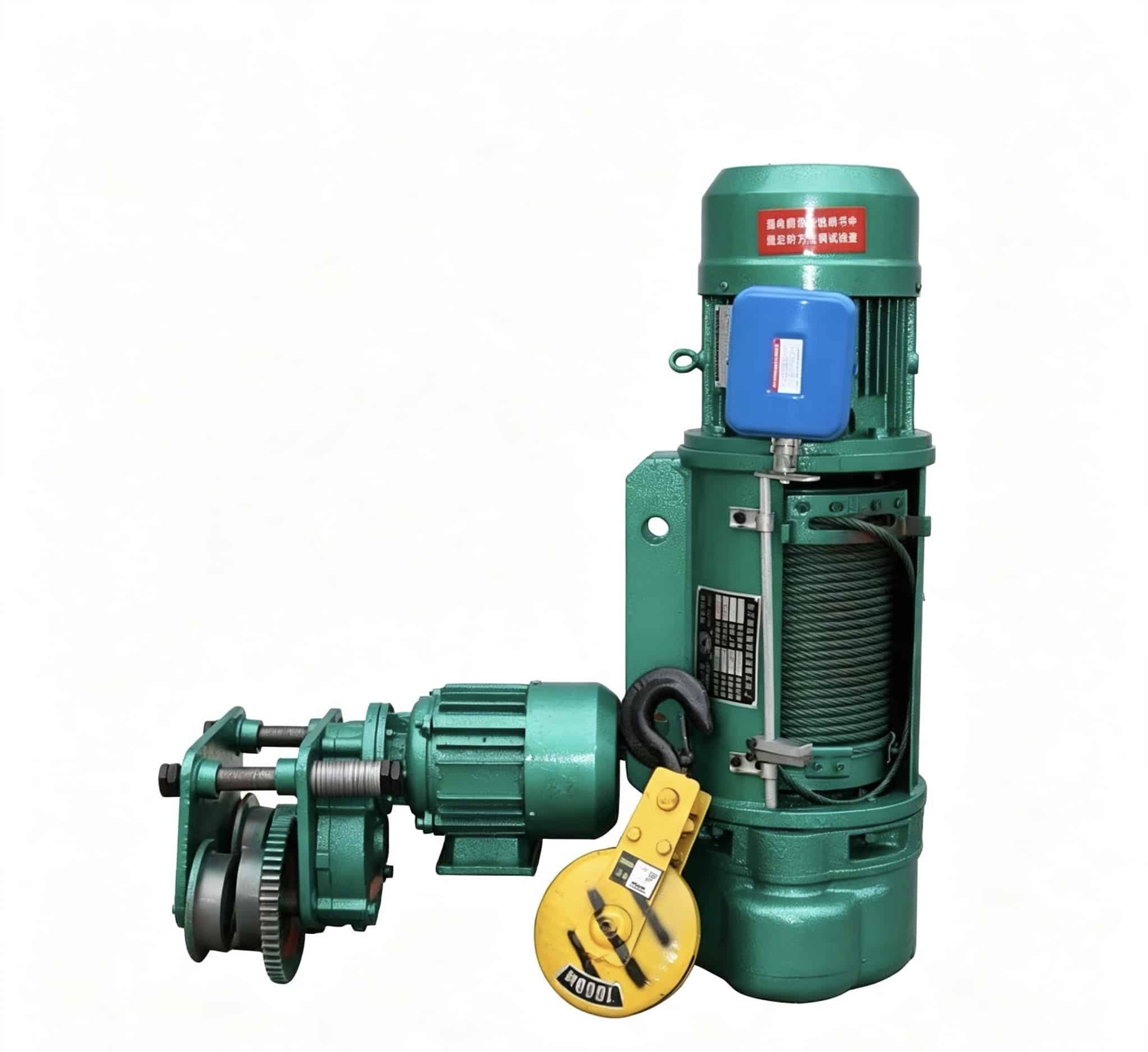 Electric Wire Rope Hoist Types: HC, HM, CD, MD Series & Applications
